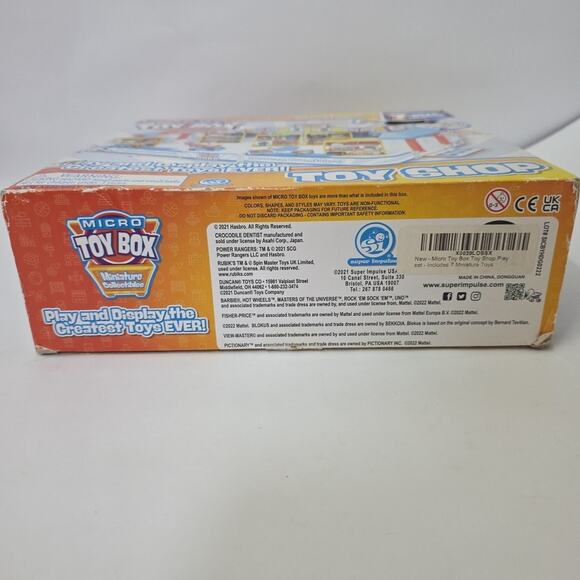Micro Toy Box Toy Shop Playset – Collectible Mini Figures - 7 Toys- Display Play - Picture 5 of 6